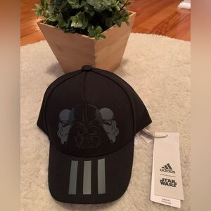 Adidas Kids Black Star Wars Cap